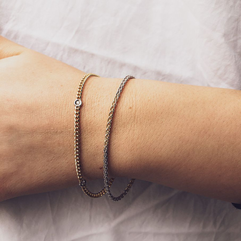 bicolor-armband-met-complexe-schakel-2-5-mm