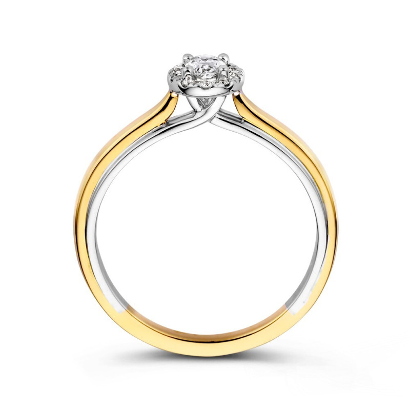 bicolor-entourage-ring-met-ovale-en-briljant-geslepen-diamanten-0-29-crt