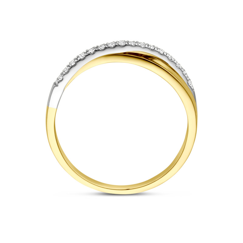 bicolor-gouden-en-witgouden-glanzende-crossover-ring-diamant-0-14-crt-5-mm-breed