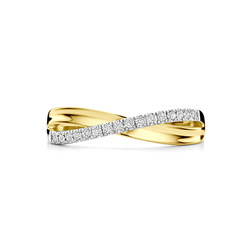 bicolor-gouden-en-witgouden-glanzende-crossover-ring-diamant-0-14-crt-5-mm-breed