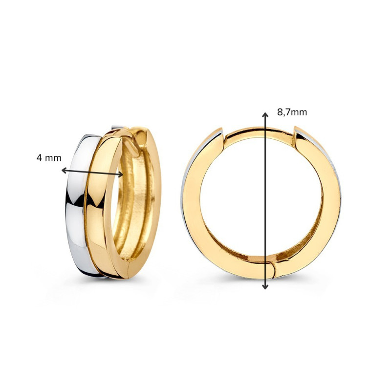 bicolor-gouden-oorringen-met-geelgouden-en-witgouden-rij-4-mm-breed-diameter-8-7-mm