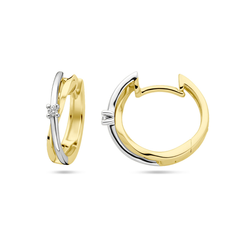 bicolor-klapoorringen-met-gekruiste-strepen-en-diamanten-0-03-crt-3-mm-diameter-14-mm