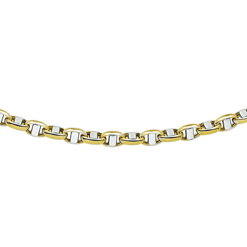 bicolor-schakelketting-in-14-karaat-goud-en-witgoud-3-5-mm-breed-lengte-45-cm