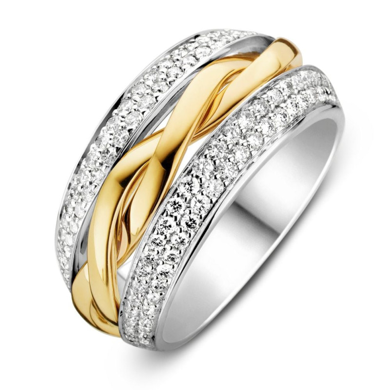 exclusieve-bicolor-ring-vlecht-en-pave-gezet-diamant-0-87-crt