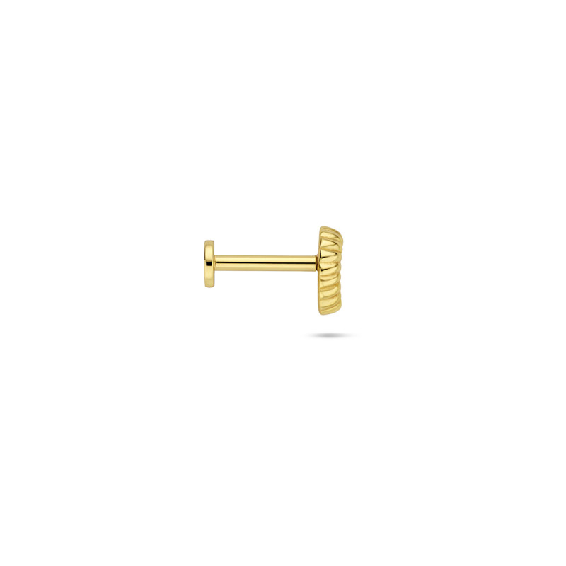 flat-back-gold-plated-oorpiercing-in-schelp-vorm-6-mm-hoog-per-stuk