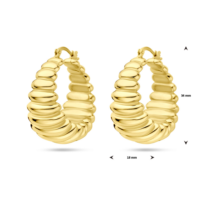 gebolde-gold-plated-oorringen-18-mm-breed-diameter-37-mm
