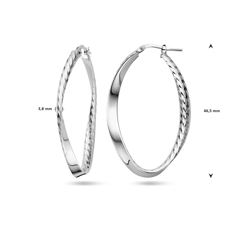 gedraaide-zilveren-oorringen-met-bewerkt-oppervlak-3-8-mm-diameter-46-mm