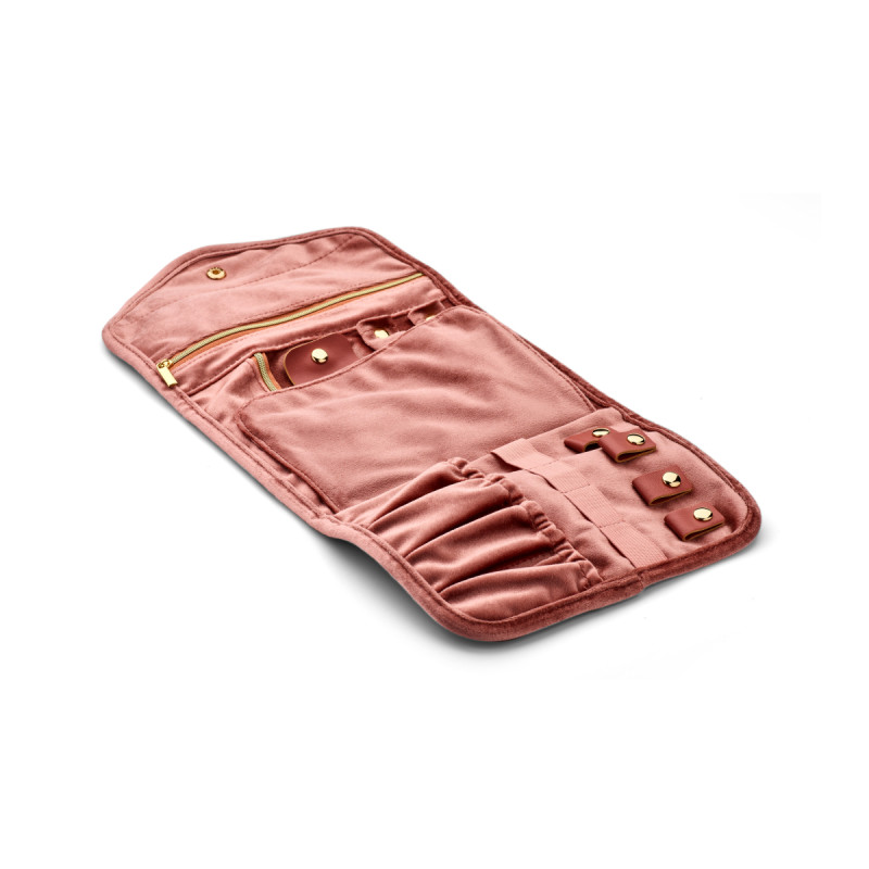 glanzend-sieradenetui-peach-met-goudkleurige-accenten