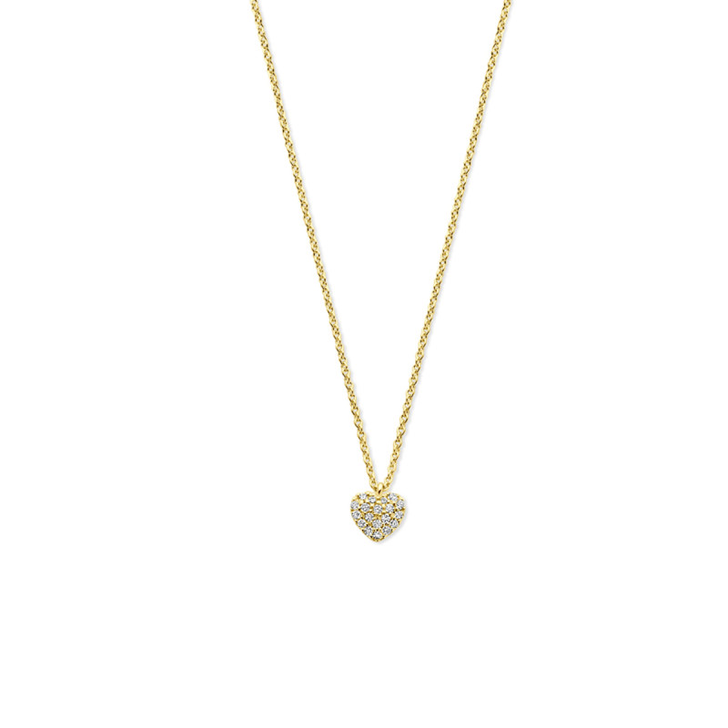 glanzende-14-karaat-gouden-ketting-met-anker-en-hartvormige-diamant-hanger-009-crt-lengte-40-42-44-cm
