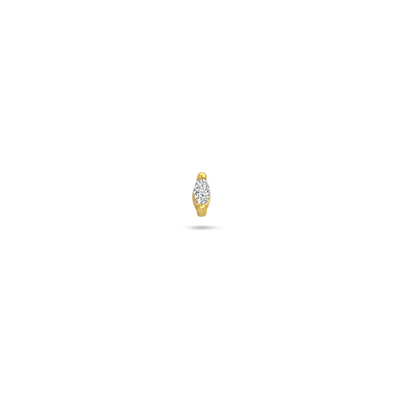 gold-plated-oorpiercing-flatback-met-glanzende-ovale-zirkonia-per-stuk