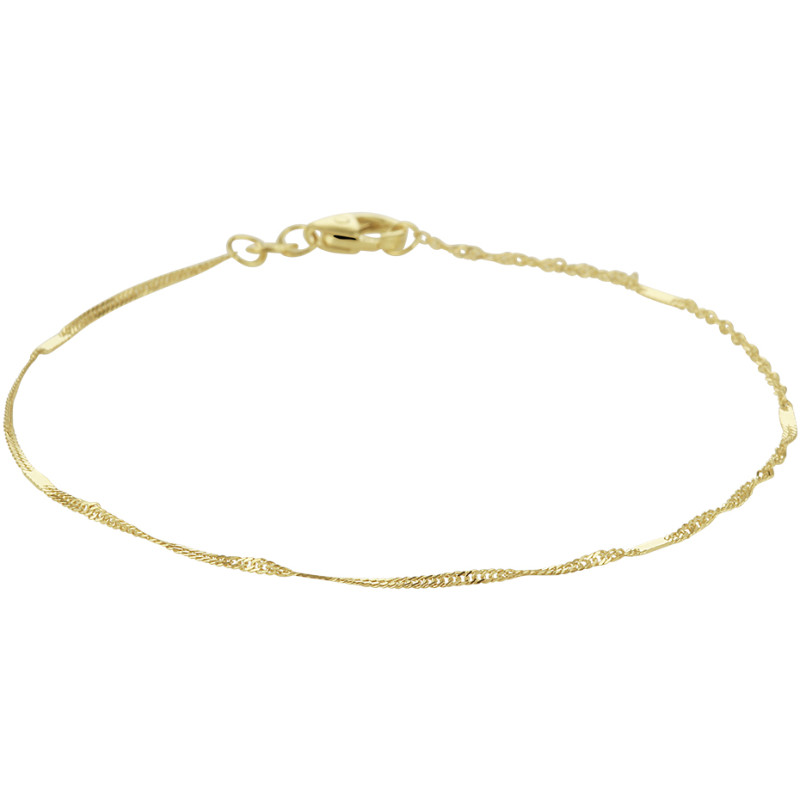 gouden-armband-met-singaporeschakels