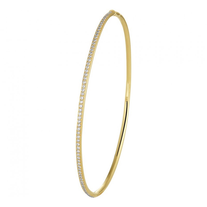 Kosten Knorretje maaien Gouden dames armband met diamant | Mostert Juweliers