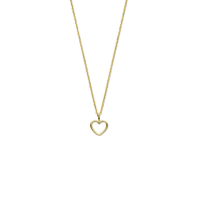 gouden-ketting-met-glanzende-hartvormige-hanger-in-ankerstijl-lengte-41-43-45-cm