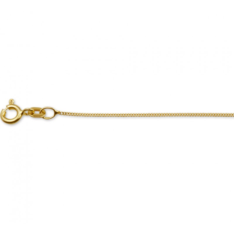 Egypte Vrijgevig Krachtig Gouden ketting zonder hanger gourmet 38 cm-50 cm | Mostert Juweliers