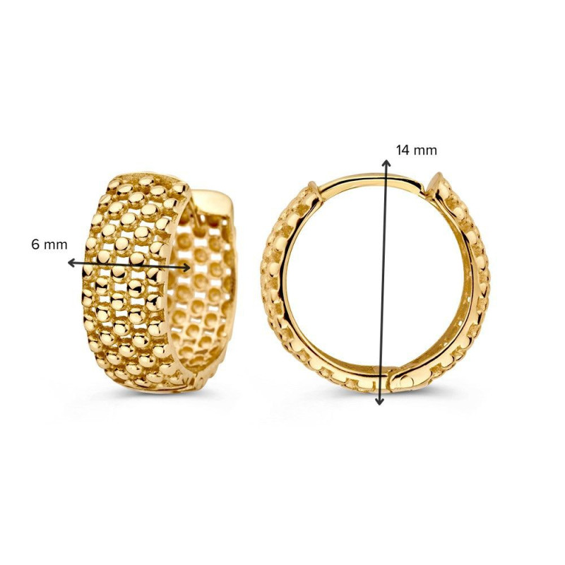 gouden-klapoorringen-met-bolletjespatroon-6-mm-breed-diameter-14-mm