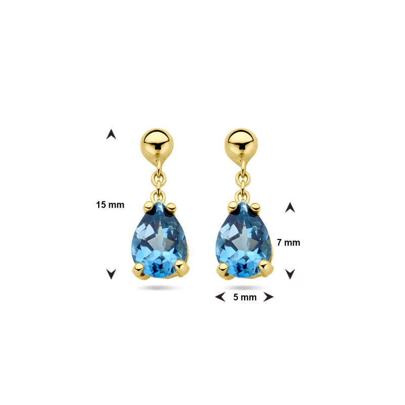 gouden-oorhangers-met-london-blue-kwarts-hoogte-15-mm