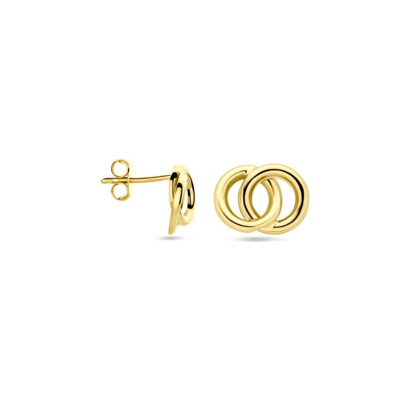 gouden-oorknopjes-met-twee-in-elkaar-verweven-cirkels-8-mm-breed-hoogte-11-mm