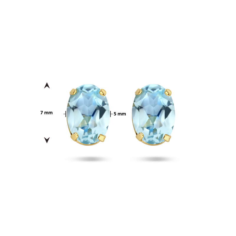 gouden-ovale-oorbellen-met-topaas-5-x-7-mm