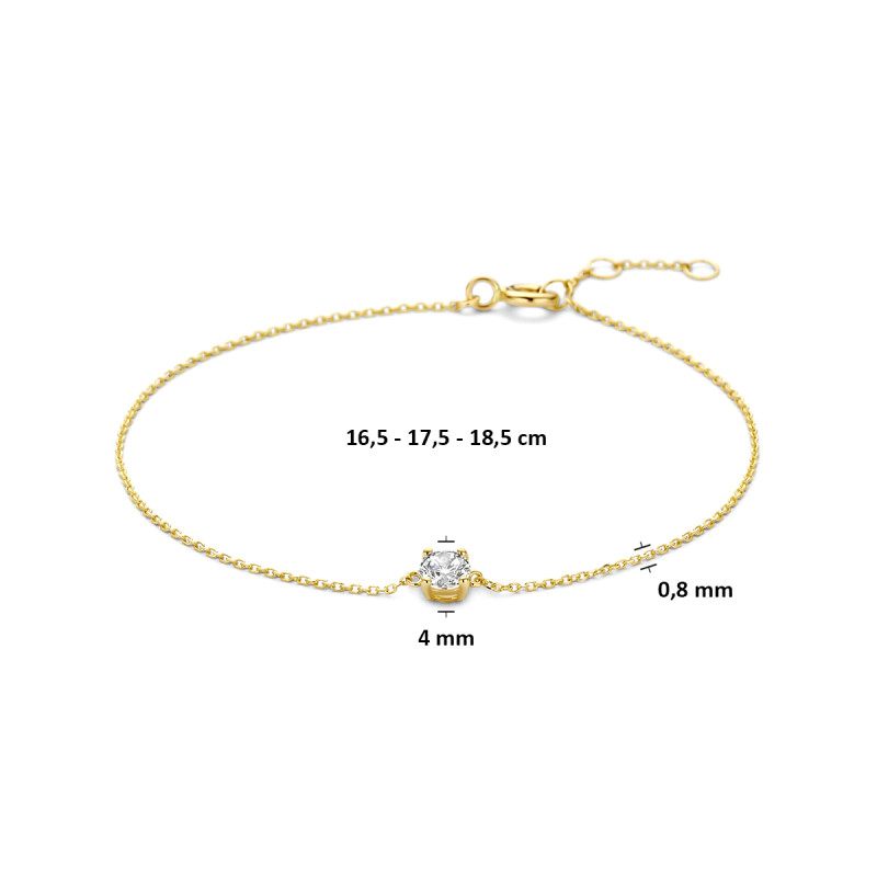goudkleurige-9-karaat-armband-met-transparante-zirkonia-hanger-lengte-16-5-17-5-18-5-cm