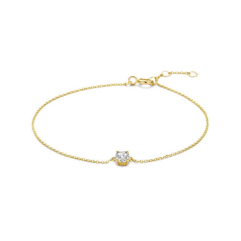 goudkleurige-9-karaat-armband-met-transparante-zirkonia-hanger-lengte-16-5-17-5-18-5-cm