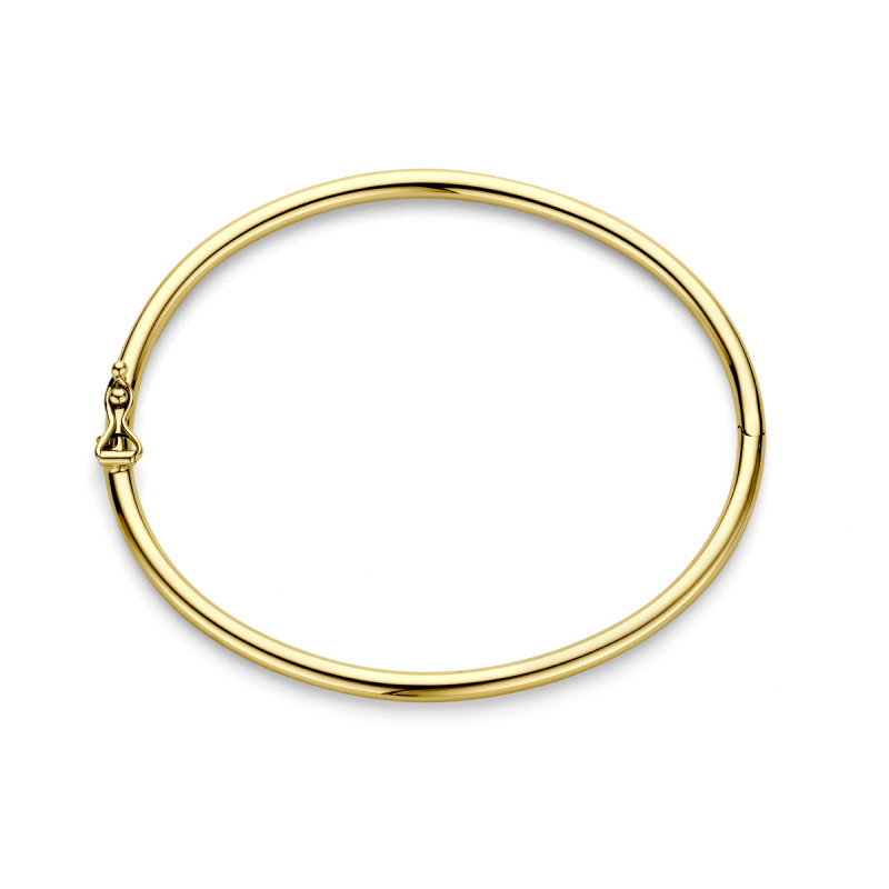 goudkleurige-bangle-9-karaat-glanzend-3-mm-breed-diameter-60-mm