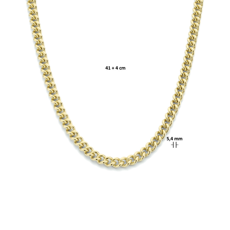 goudkleurige-ketting-met-gourmet-schakels-5-4-mm-breed-lengte-41-45-cm