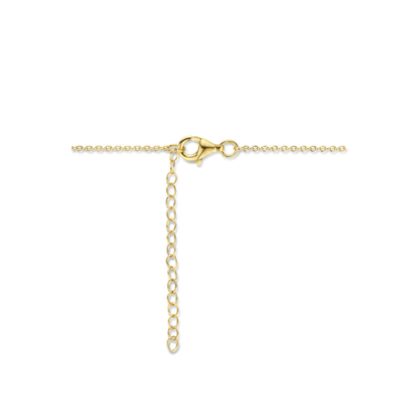 goudkleurige-ketting-met-roos-hanger-12-mm-lengte-41-45-cm