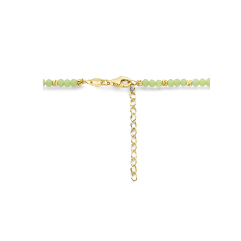 groene-ketting-van-glas-en-goudkleurige-rondjes-3-mm-breed-lengte-41-45-cm