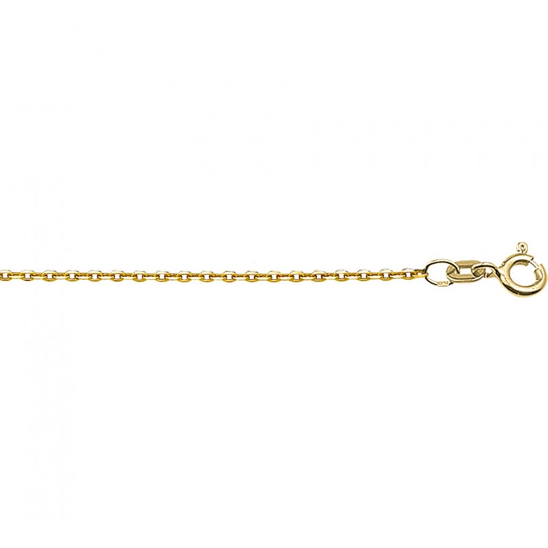 Larry Belmont Stijg bron Ketting zonder hanger goud anker 38-45 cm | Mostert Juweliers