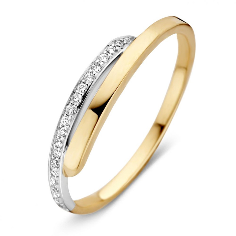 moderne-bicolor-damesring-met-diamantrij-4-1-mm