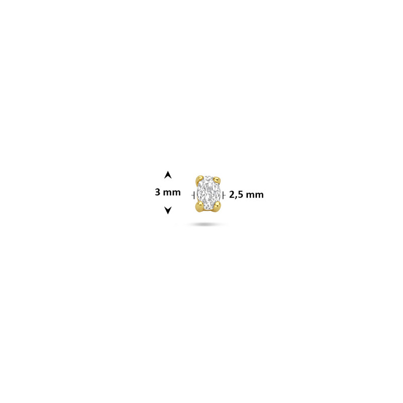 ovale-gold-plated-oorpiercing-flatback-met-transparante-zirkonia-2-5-mm-breed-hoogte-3-mm-per-stuk