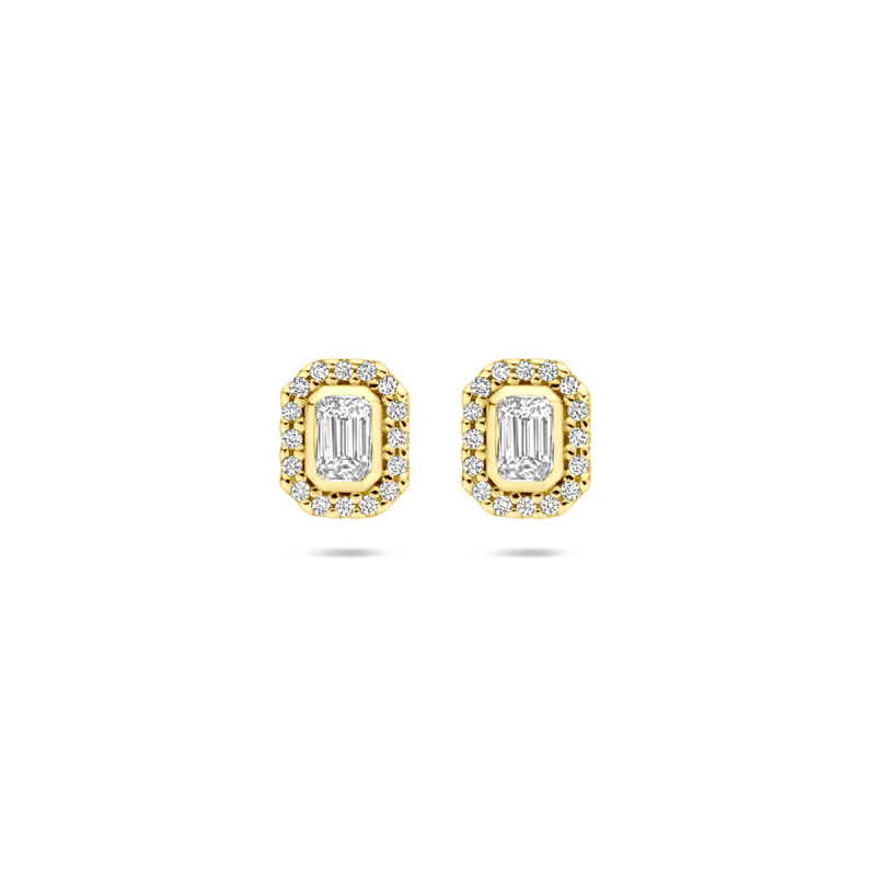 rechthoekige-14-karaat-gouden-oorstekers-met-halo-van-diamanten-0-34-crt-5-5-mm-breed-hoogte-7-mm