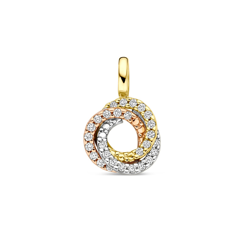 ronde-tricolor-hanger-met-briljant-geslepen-diamanten-0-13-crt-14-karaat-hoogte-14-mm