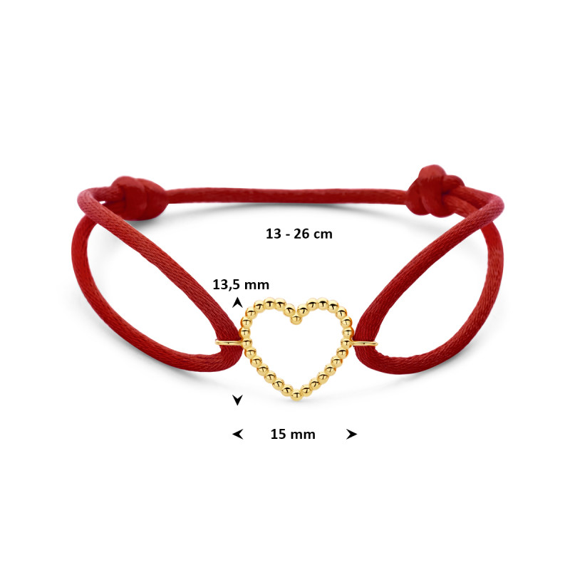rood-satijnen-koordarmband-met-14-karaat-gouden-bolletjes-hart-15-mm-breed-lengte-13-26-cm