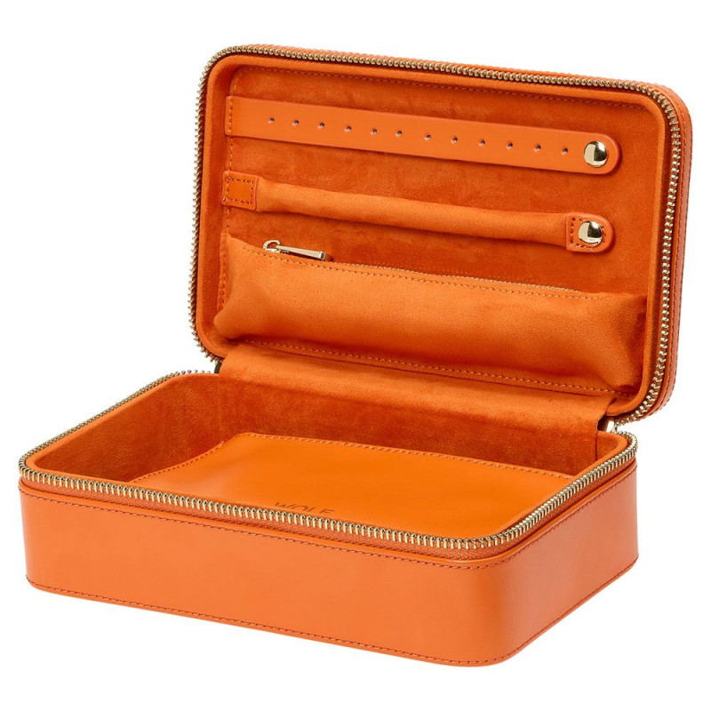 wolf1834-maria-medium-sieradenorganizer-van-oranje-vegan-leer
