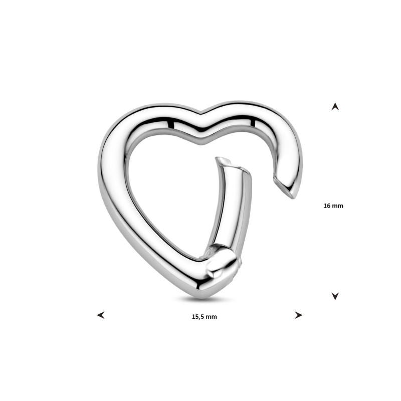 zilveren-hartvormige-connector-16-5-mm-breed-hoogte-16-mm