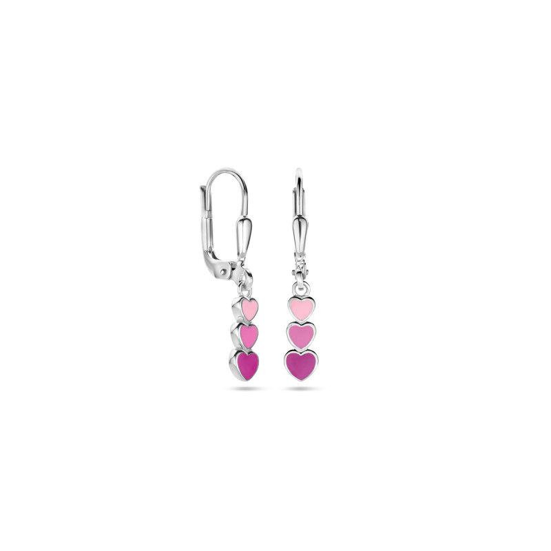 zilveren-kinder-oorhangers-met-roze-hartjes-4-mm-breed-hoogte-25-mm