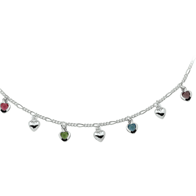zilveren-kinderketting-met-kleurrijke-hartjes-lengte-38-cm
