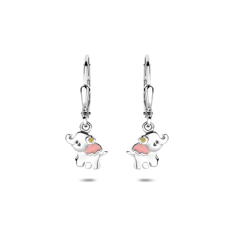 zilveren-kinderoorbellen-met-roze-olifant-hanger-9-mm-breed-hoogte-23-mm