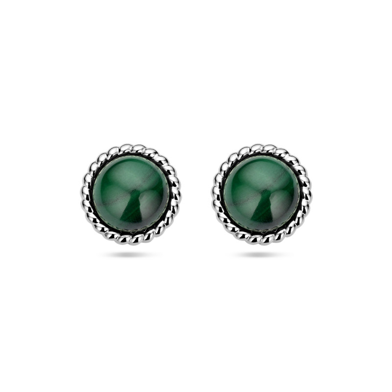 zilveren-ronde-oorknopjes-met-groene-malachiet-diameter-11-mm
