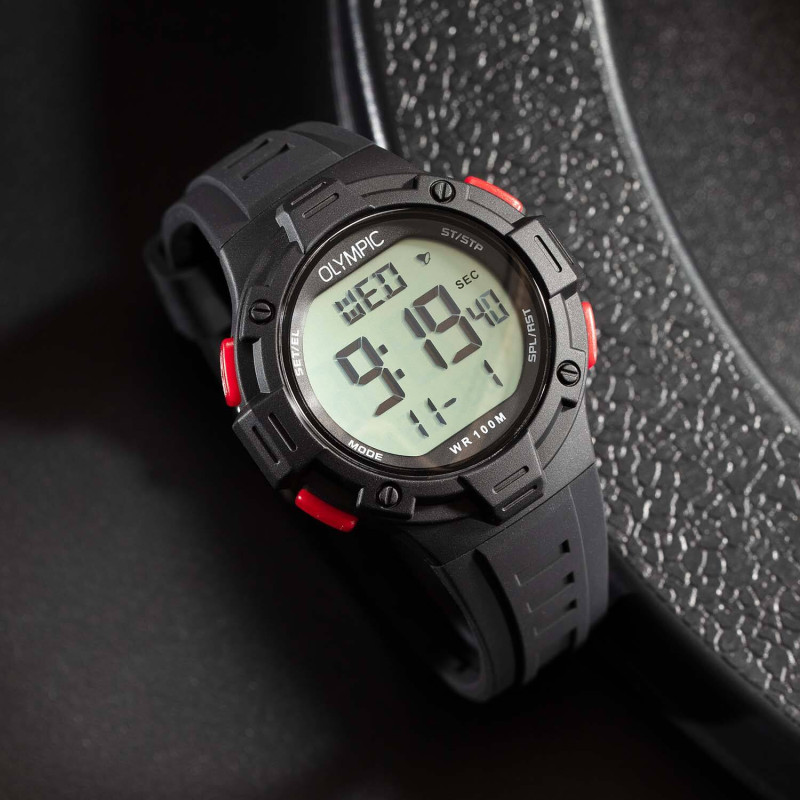 olympic-digital-kids-ol45hkr021-horloge-zwart-met-transparante-wijzerplaat-rond-o-42-mm