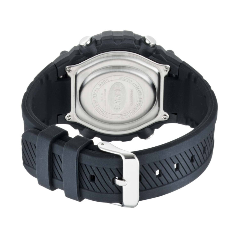 olympic-digital-kids-ol45hkr024-horloge-zwart-met-rode-siliconen-band-o-46-mm