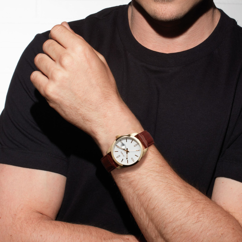 olympic-louis-ol75hdl001-herenhorloge-met-bruine-leren-band-en-goudkleurige-kast-o-39-mm