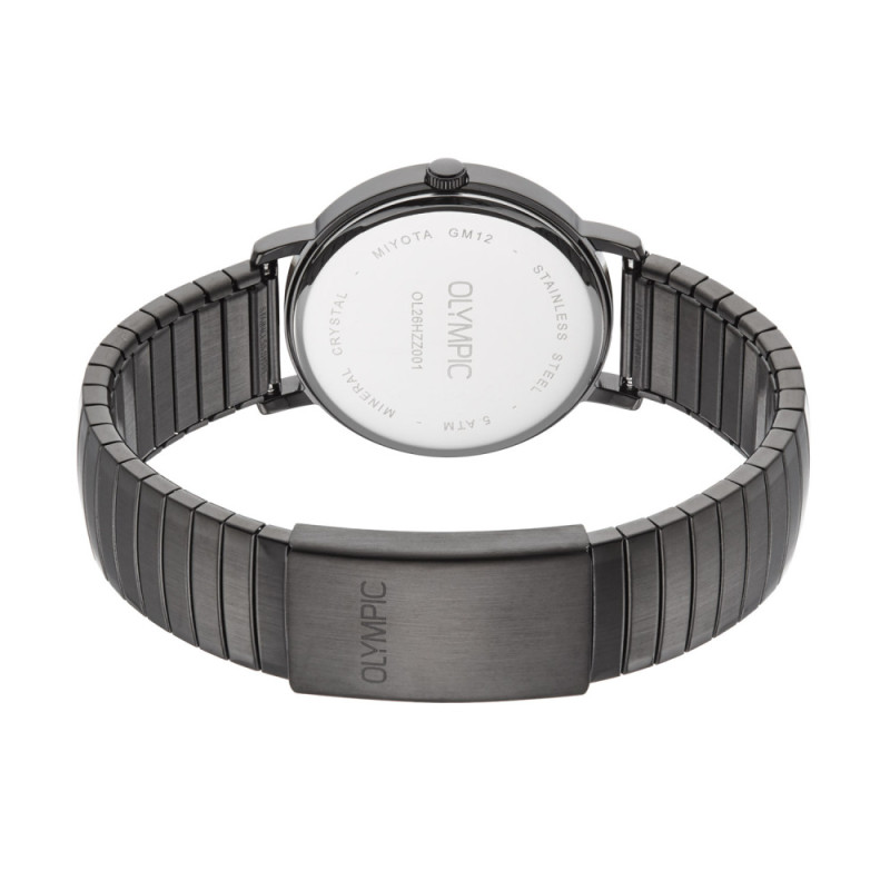 olympic-lucas-ol26hzz001-grijs-horloge-voor-heren-met-rekband-en-zwarte-wijzerplaat-o-37-mm