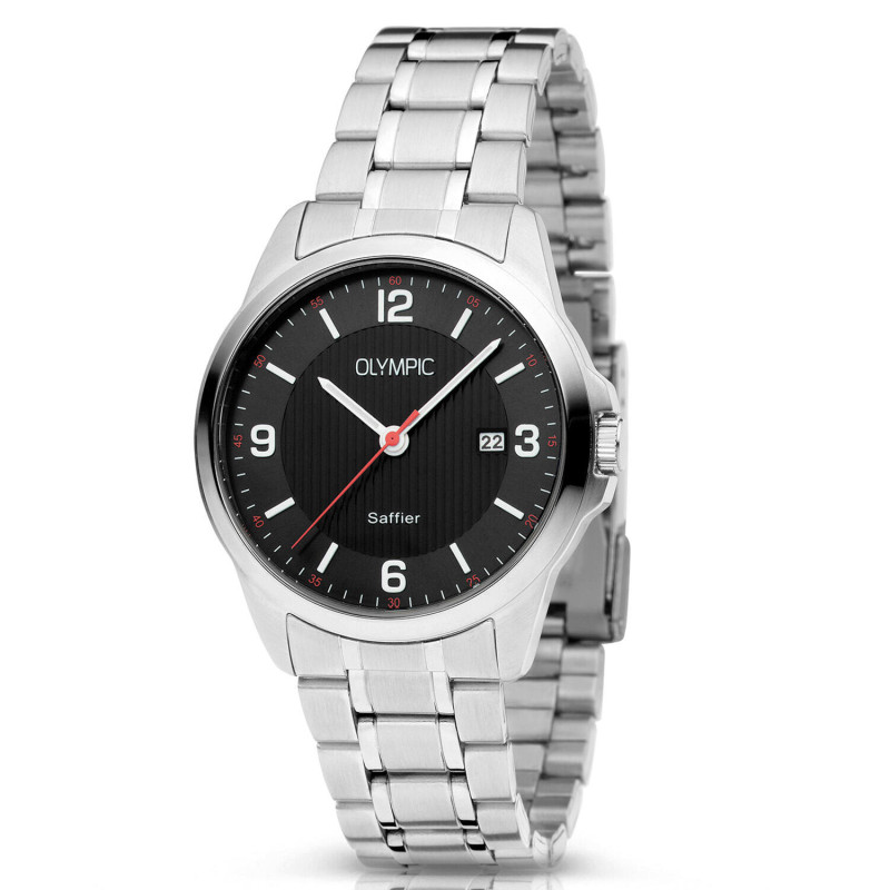 olympic-ol26hss302-herenhorloge-zwart-wijzerplaat-en-stalen-band-o-39-mm