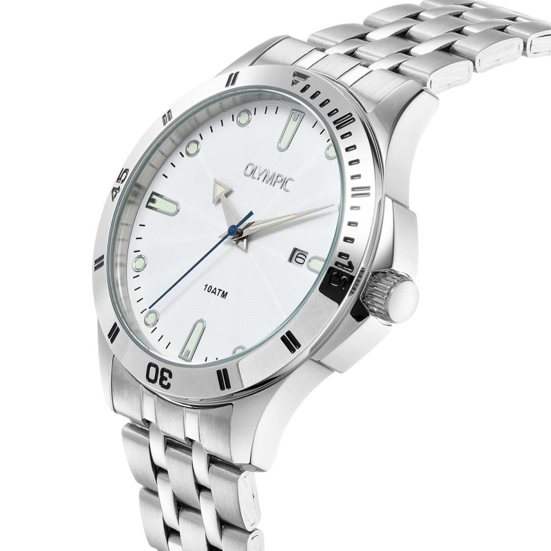 olympic-quinn-ol72hss407-herenhorloge-staal-met-witte-wijzerplaat-o-41-mm