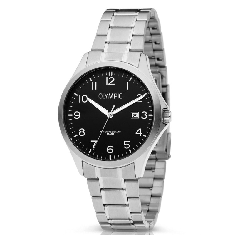 olympic-robin-ol72hss246-herenhorloge-zilverkleurig-met-zwarte-wijzerplaat-staal-o-40-mm