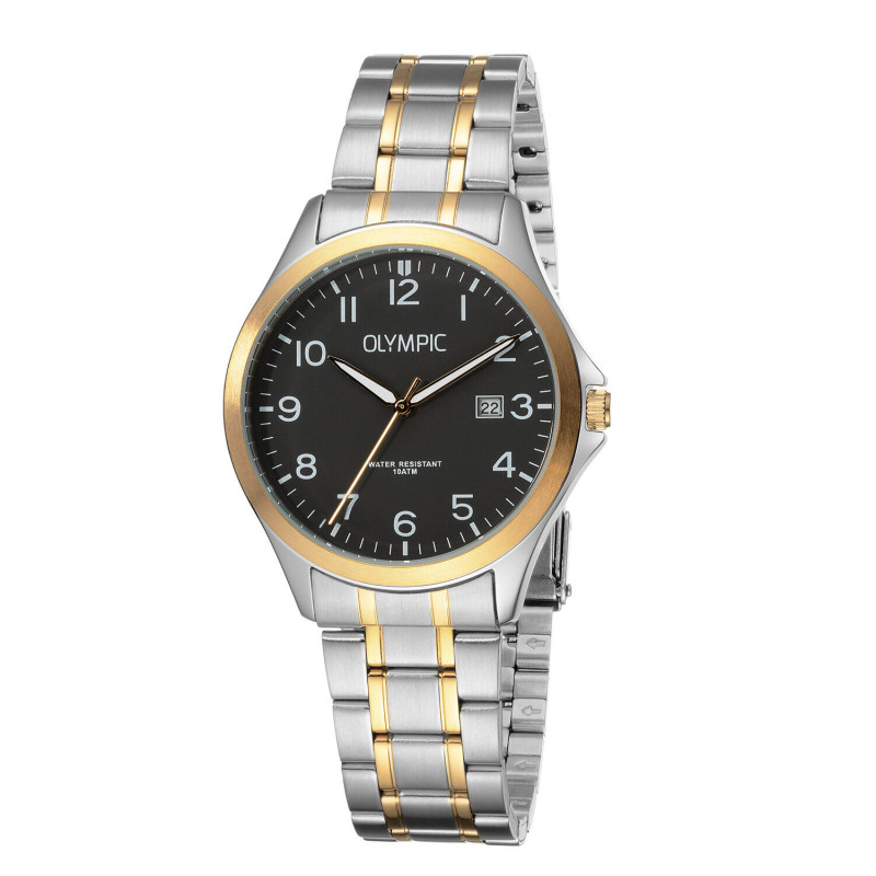 olympic-robin-ol72hss398b-herenhorloge-blauwe-wijzerplaat-met-bicolor-stalen-band-o-40-mm