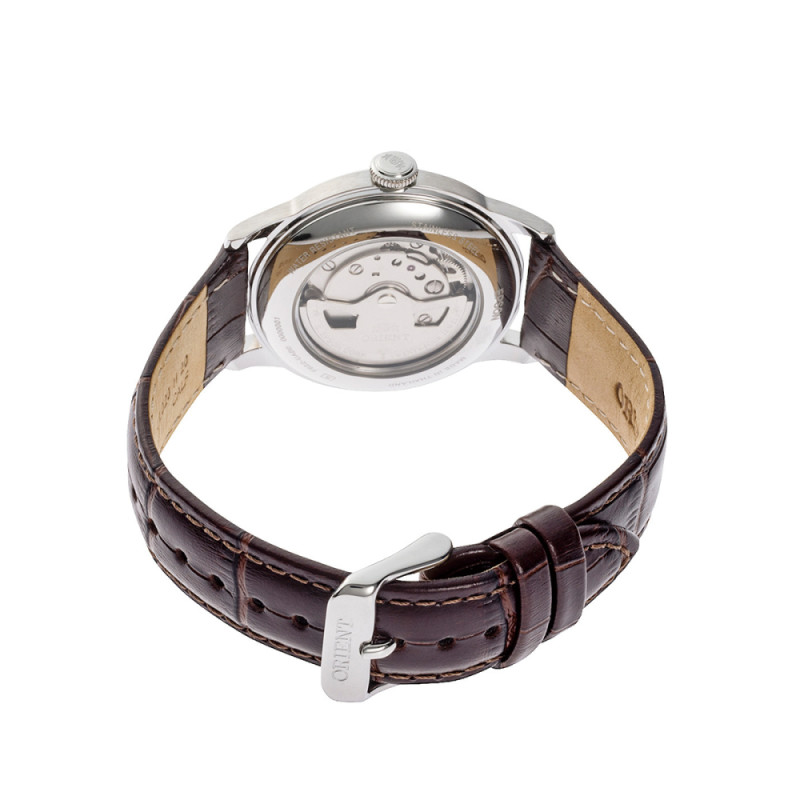 orient-bambino-automatic-ra-ap0102e30b-automatisch-horloge-met-stalen-kast-en-groene-wijzerplaat-o-38-mm