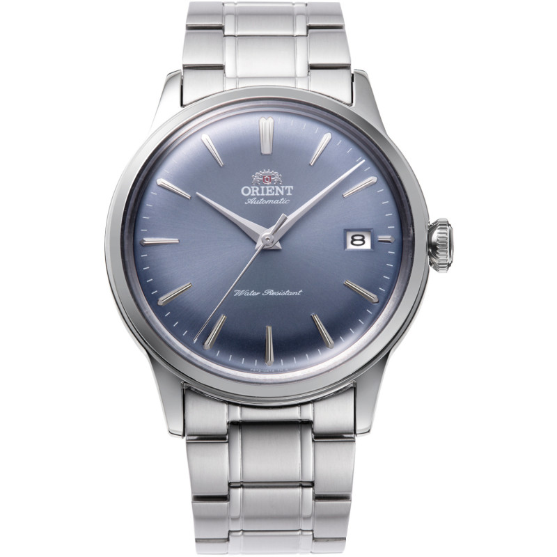 orient-bambino-or-ra-ac0m10l-automatisch-horloge-van-staal-blauwe-wijzerplaat-o-39-mm